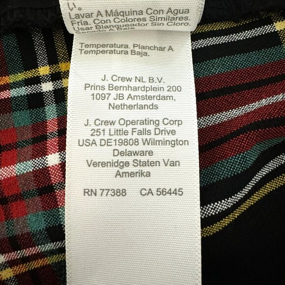 J. CREW Factory full-length Ruby pant in Stewart tartan plaid - size 16 - Picture 6 of 6